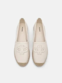 Leather Loafers - Chalk