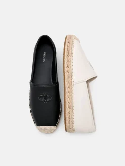 Leather Loafers - Chalk