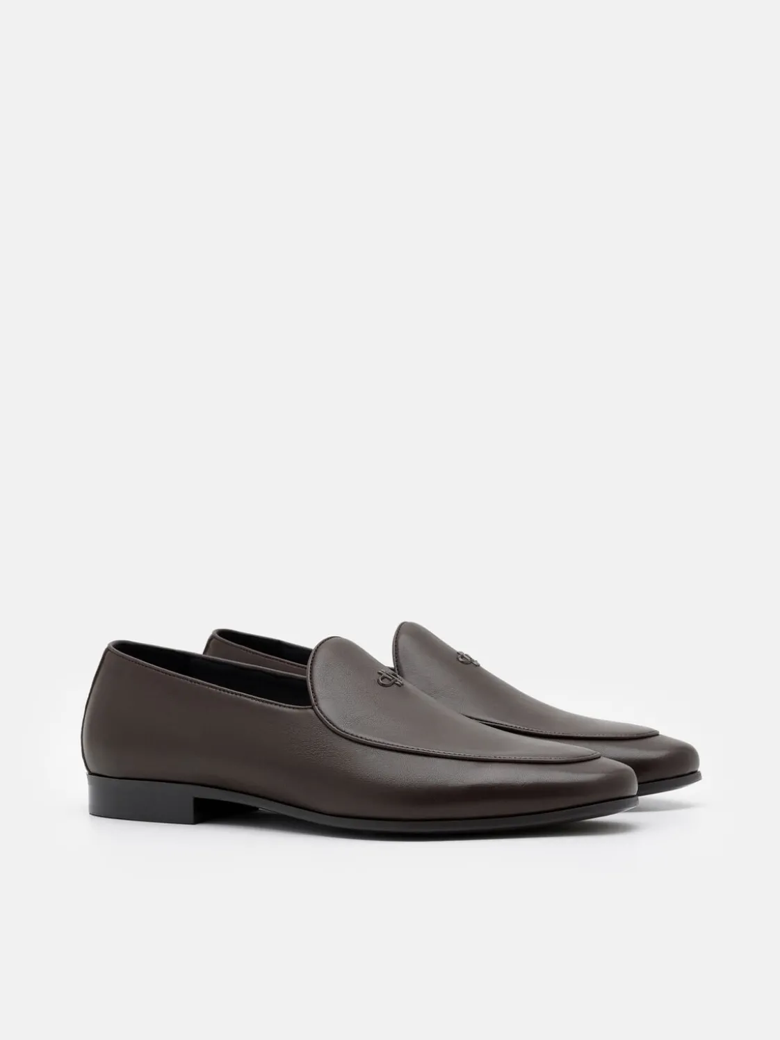 Leather Loafers - Dark Brown Burnish