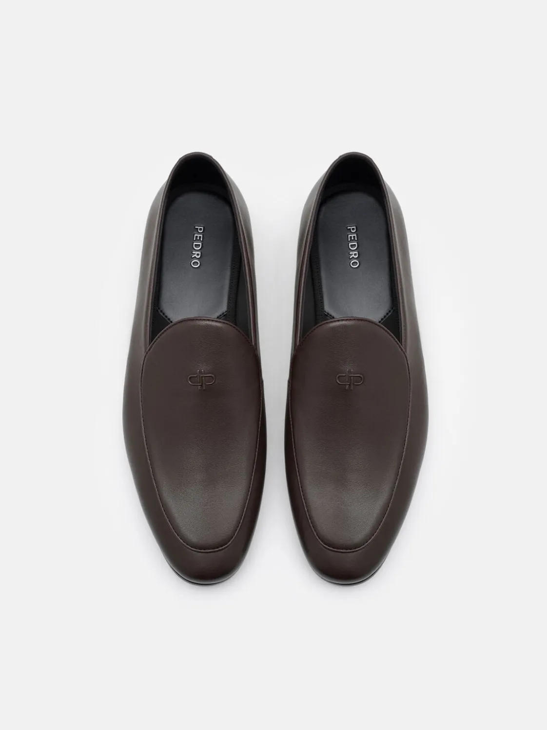 Leather Loafers - Dark Brown Burnish