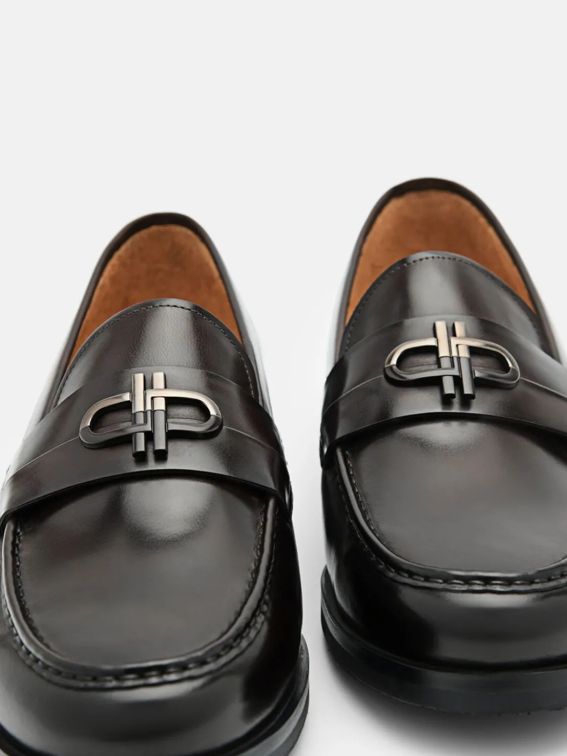 Leather Loafers - Dark Brown