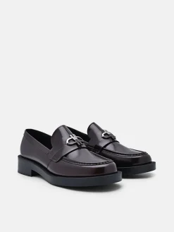 Leather Loafers - Mahogany