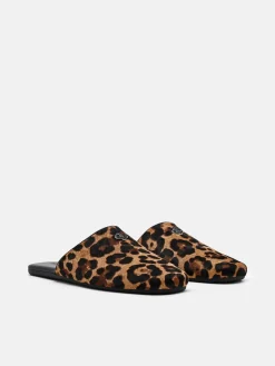 Leather Mules - Multi