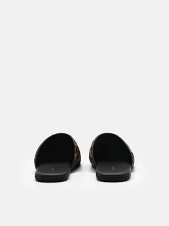 Leather Mules - Multi