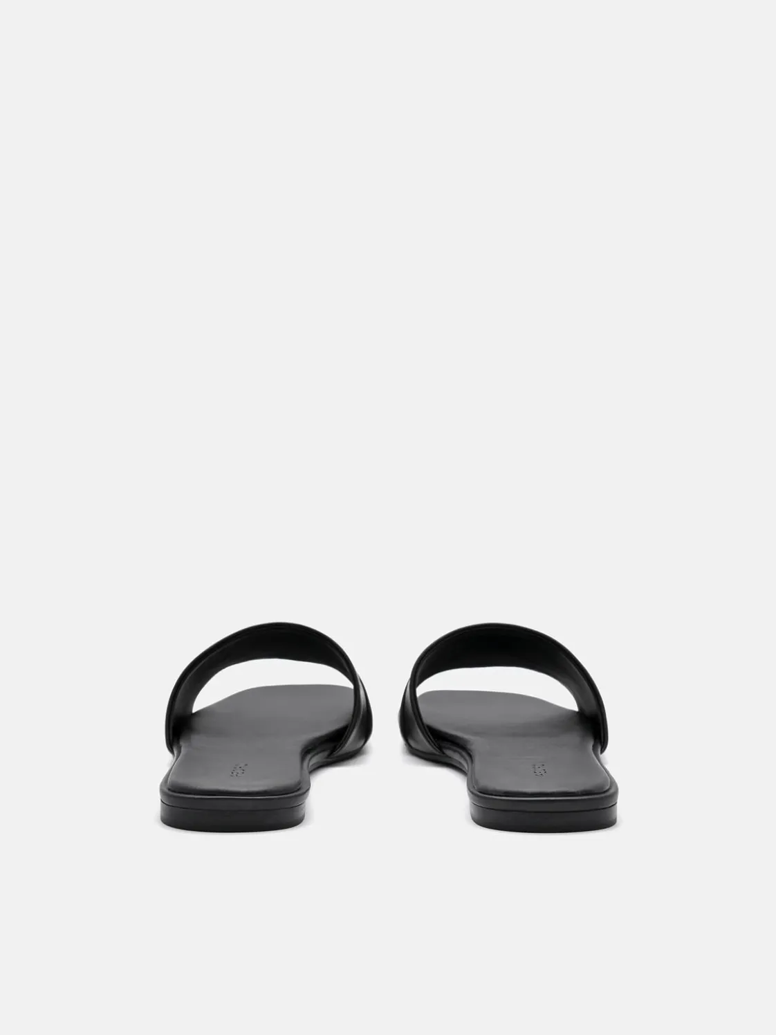 Leather Sandals - Black