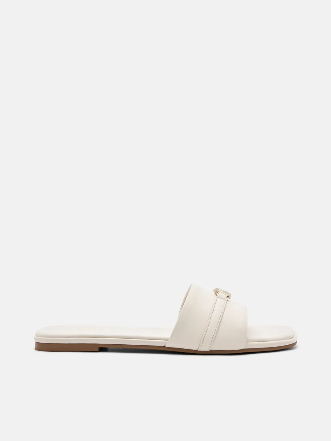 Leather Sandals - Chalk