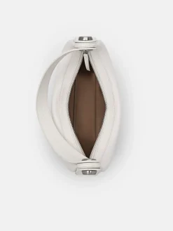 Leather Shoulder Bag - Chalk