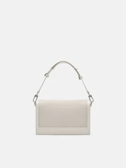 Leather Shoulder Bag - Chalk