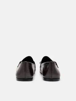Leather Tassel Loafers - Dark Brown