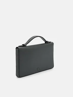 Leather Travel Organizer - Dark Grey