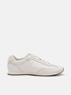 Lewis Leather Sneakers - Chalk