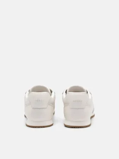 Lewis Leather Sneakers - Chalk