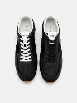 Lewis Suede Sneakers - Black