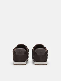 Lewis Suede Sneakers - Dark Brown