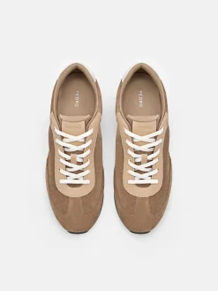 Lewis Suede Sneakers - Sand