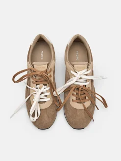 Lewis Suede Sneakers - Sand