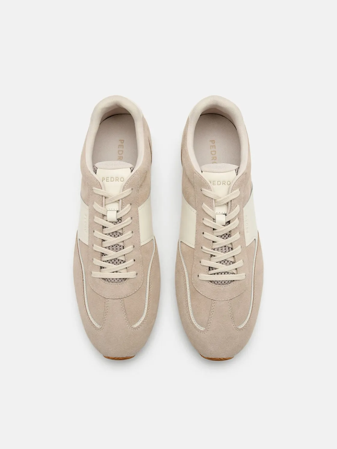 Lewis Suede Sneakers - Taupe