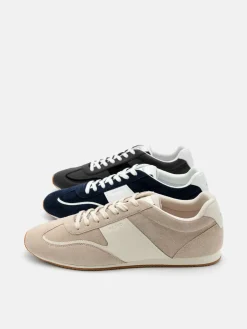 Lewis Suede Sneakers - Taupe