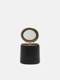 Lia Barrel Pouch - Black