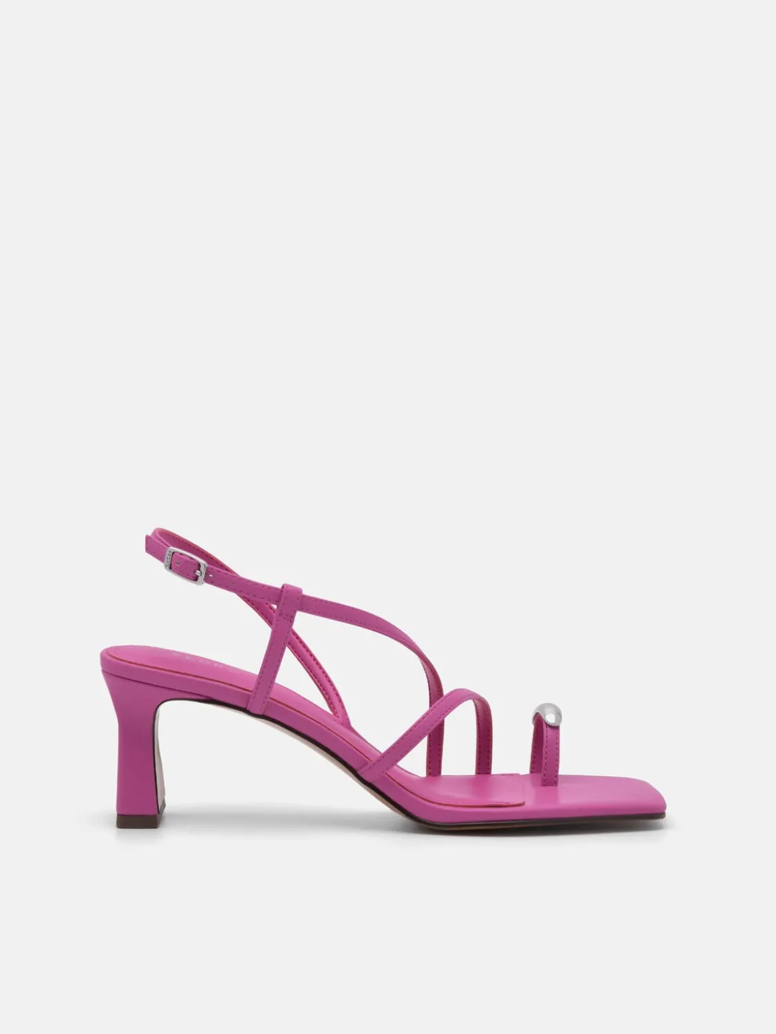 Lia Heel Sandals - Fuchsia