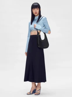 Lia Hobo Bag - Black