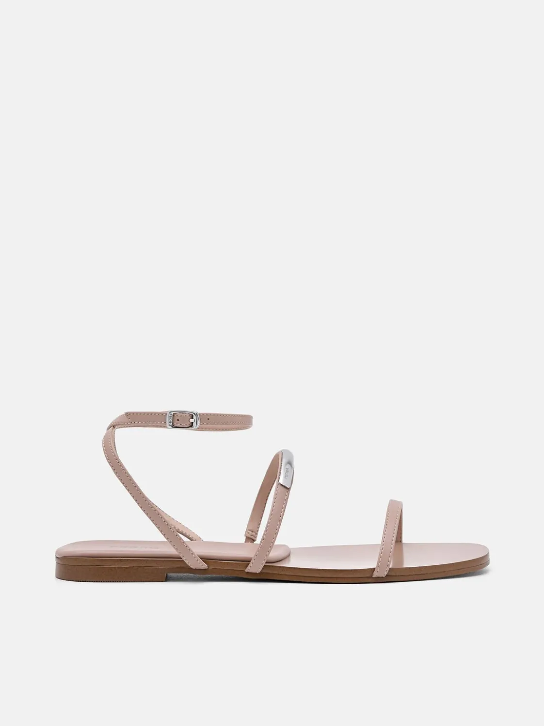 Lia Strappy Sandals - Nude