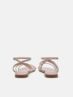 Lia Strappy Sandals - Nude