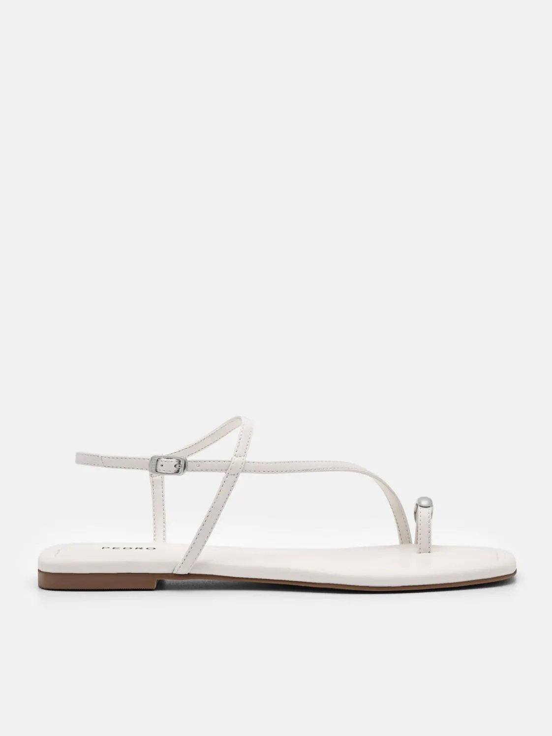 Lia Toe Ring Sandals - Chalk