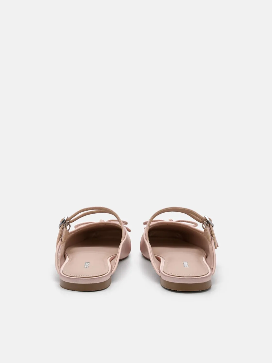 Linea Mary Jane Mules - Nude