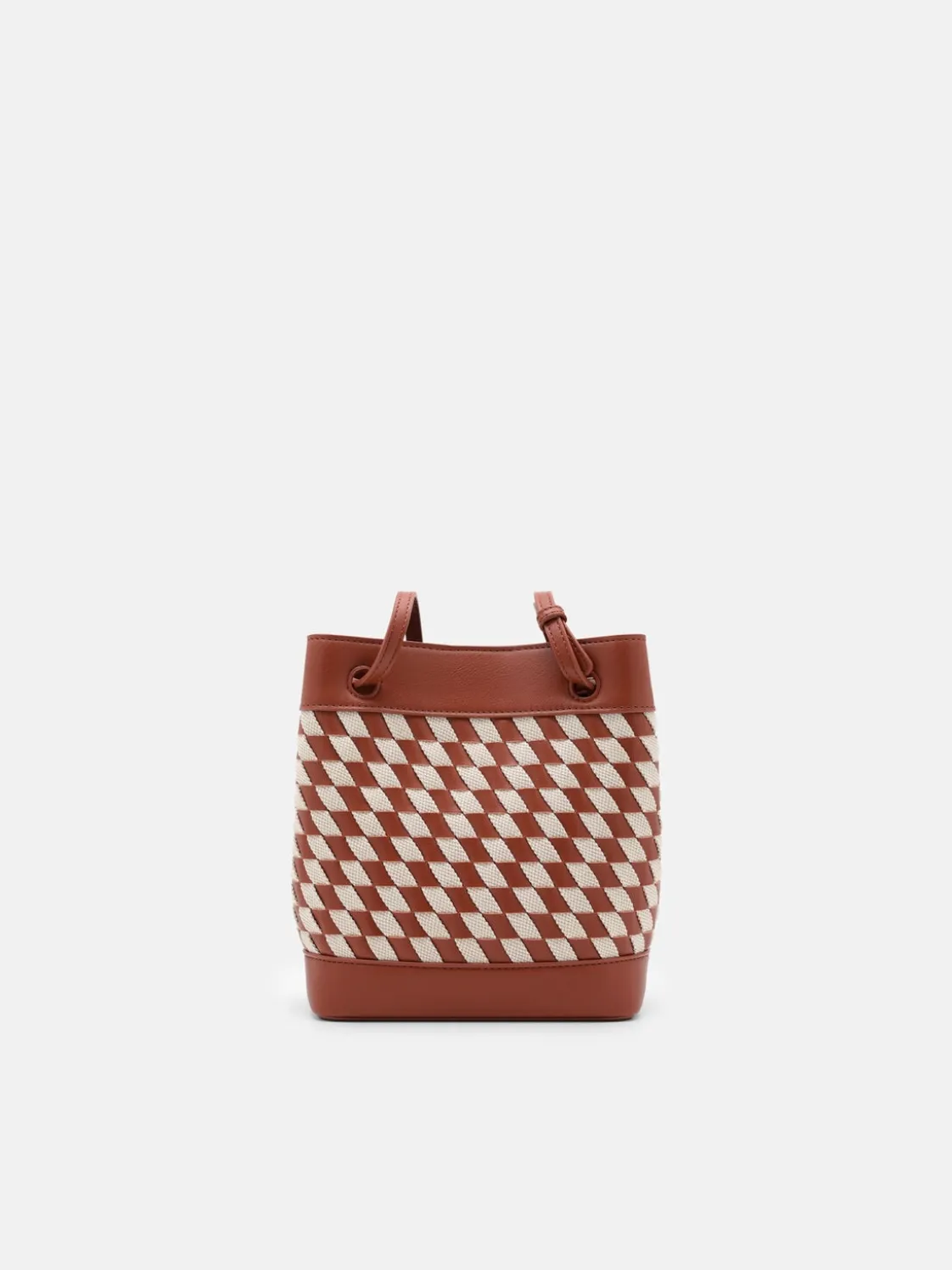Loli Woven Bucket Bag - Multi Weave