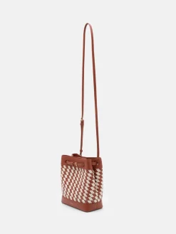 Loli Woven Bucket Bag - Multi Weave