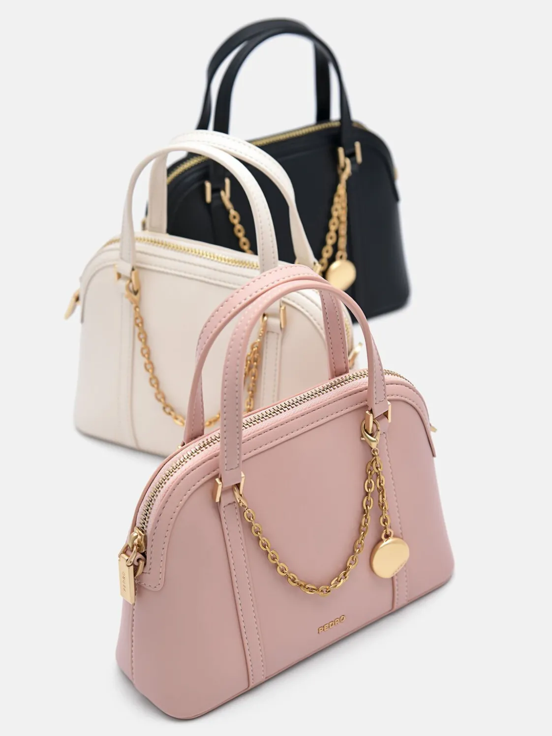 Lucia Mini Handbag - Chalk