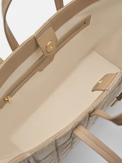 Lucia Tote Bag - Taupe
