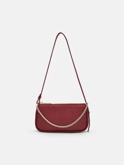 Maddy Leather Pouch - Wine