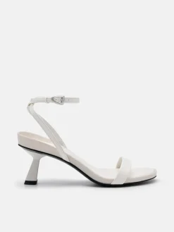 Maika Heel Sandals - Chalk