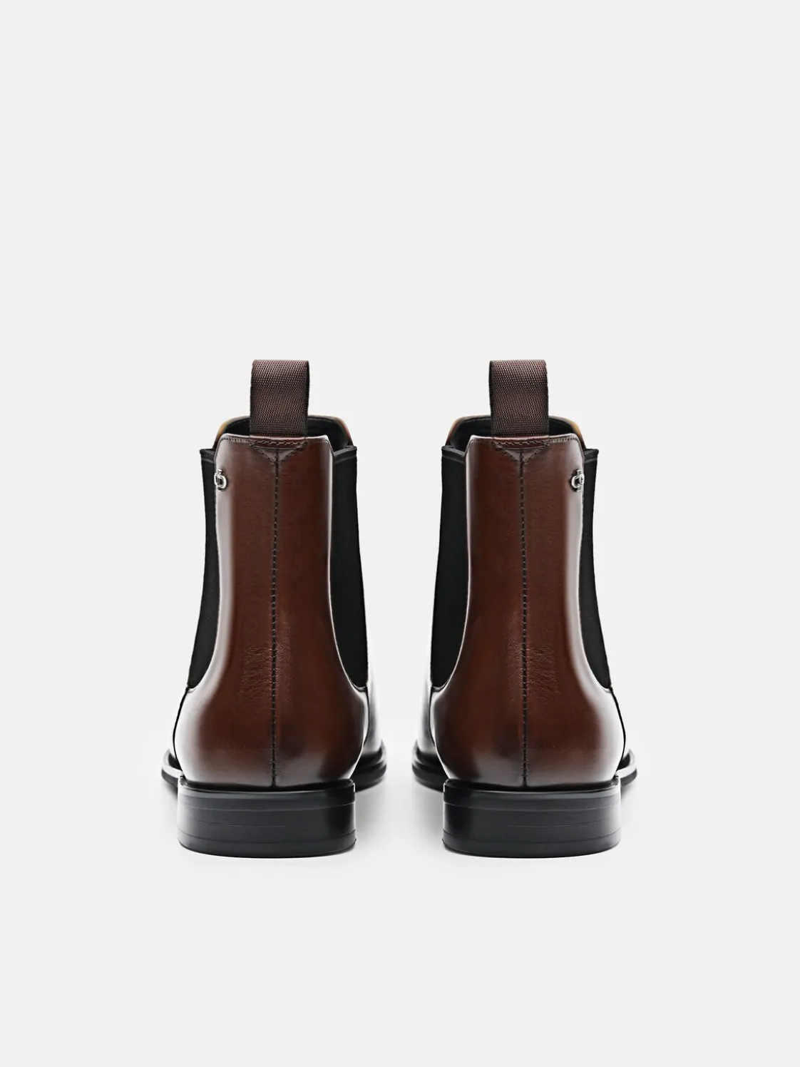 Meg Leather Chelsea Boots - Dark Brown