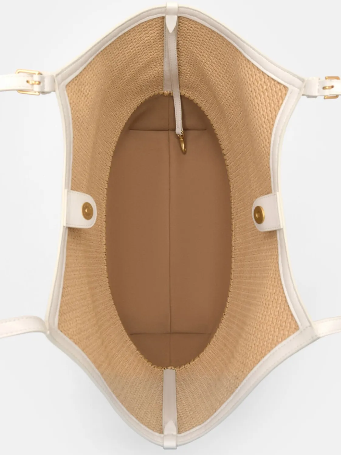 Melka Raffia Oversized Tote Bag - Natural Raffia