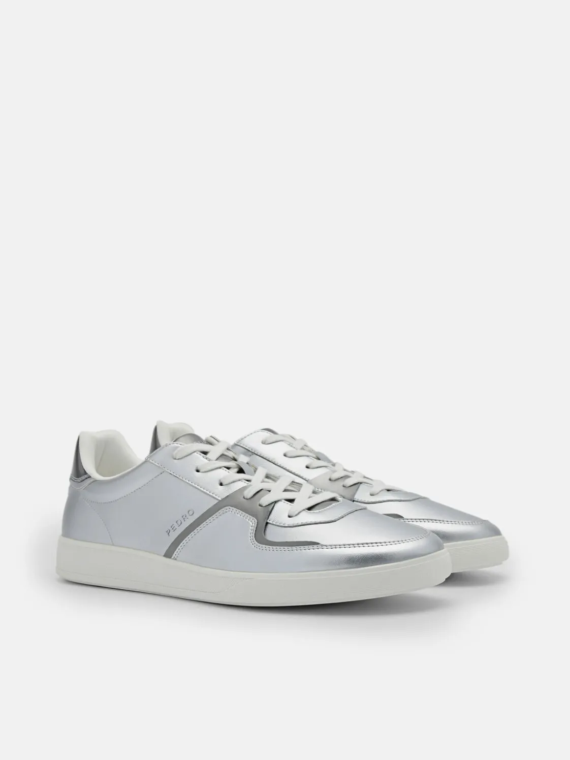 Men's Fleet Sneakers - Silver