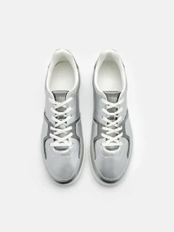 Men's Fleet Sneakers - Silver