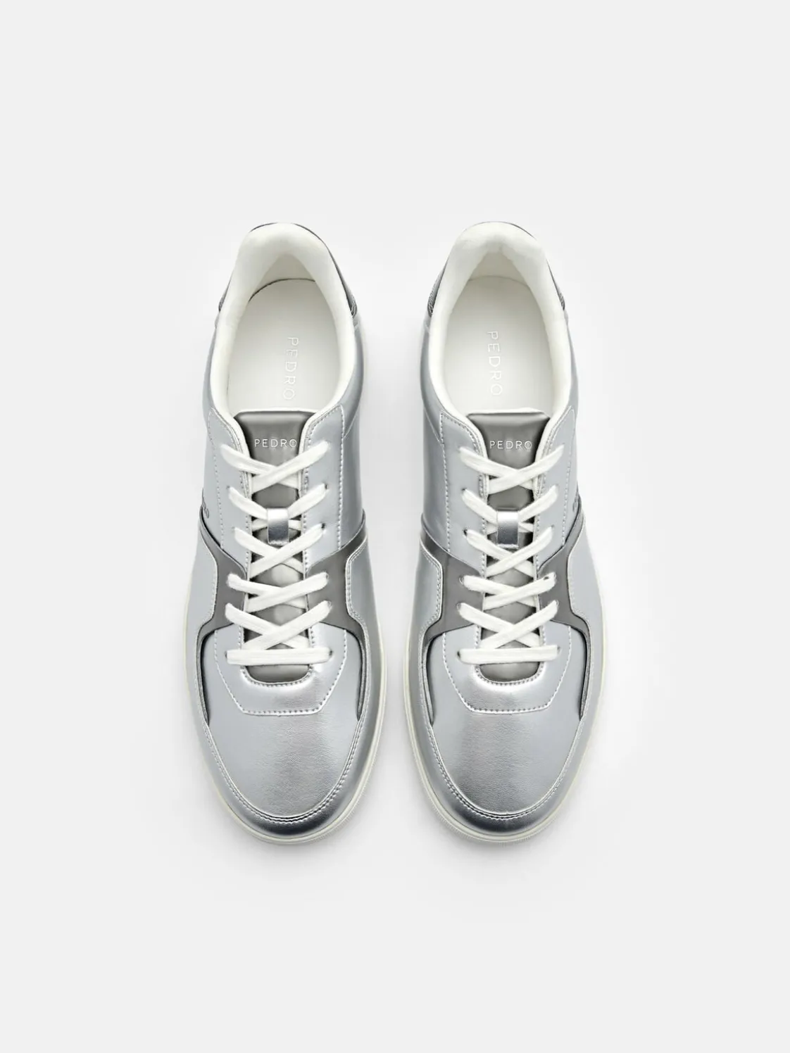 Men's Fleet Sneakers - Silver