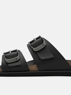 Men's Helix Slide Sandals - Black