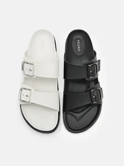Men's Helix Slide Sandals - Black