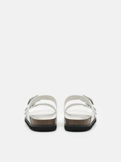 Men's Helix Slide Sandals - White