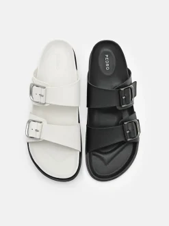 Men's Helix Slide Sandals - White