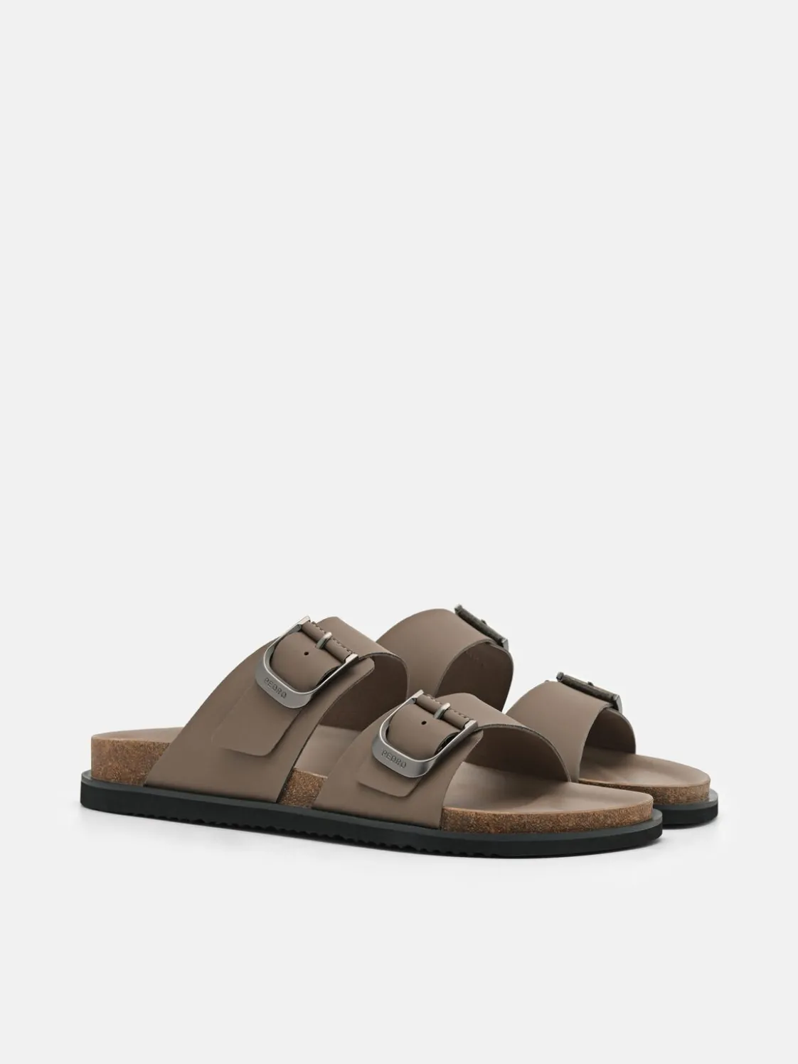 Men's Helix Slide Sandals - Dark Taupe