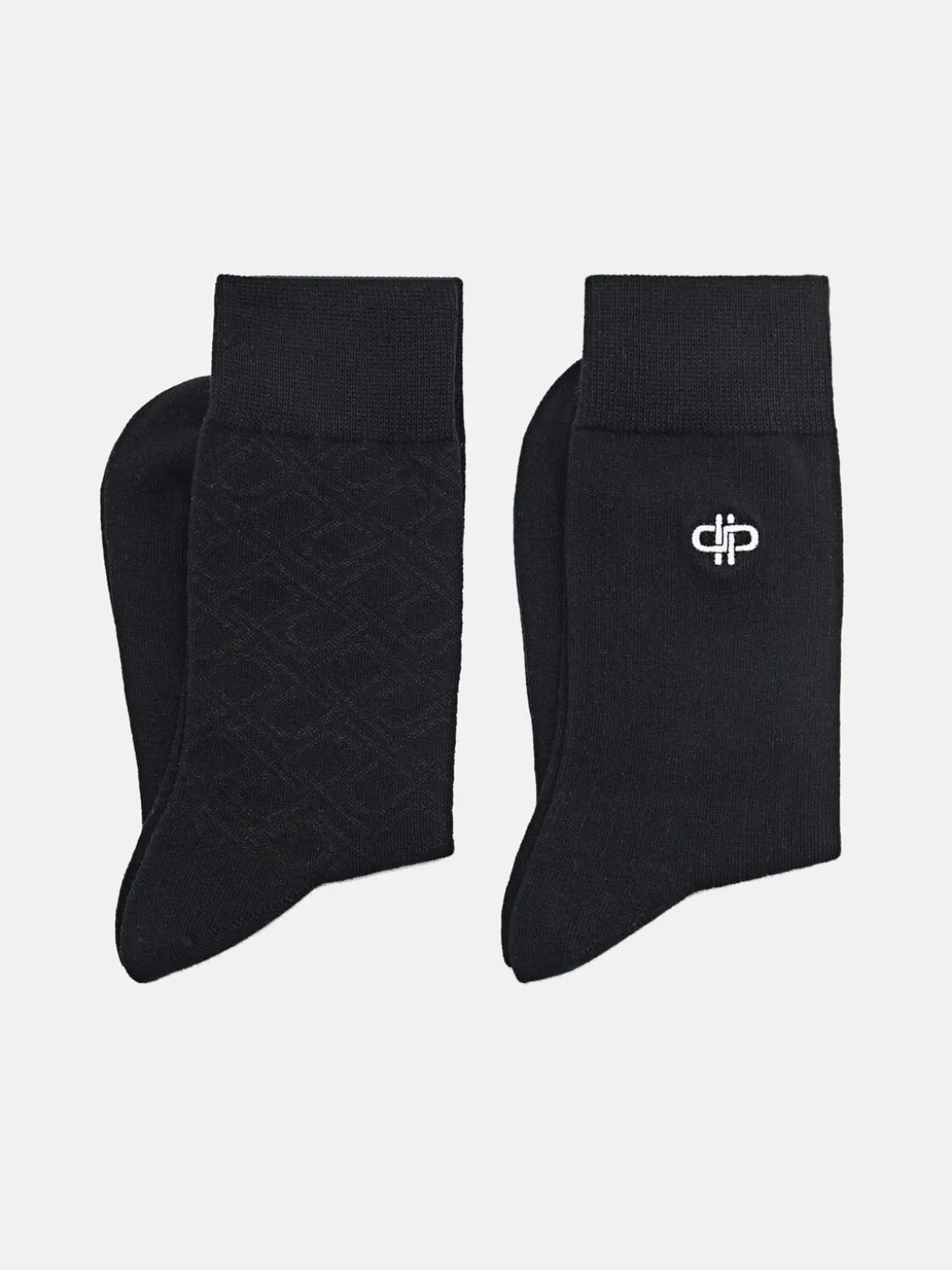 Men's Mid-Calf Socks - Black