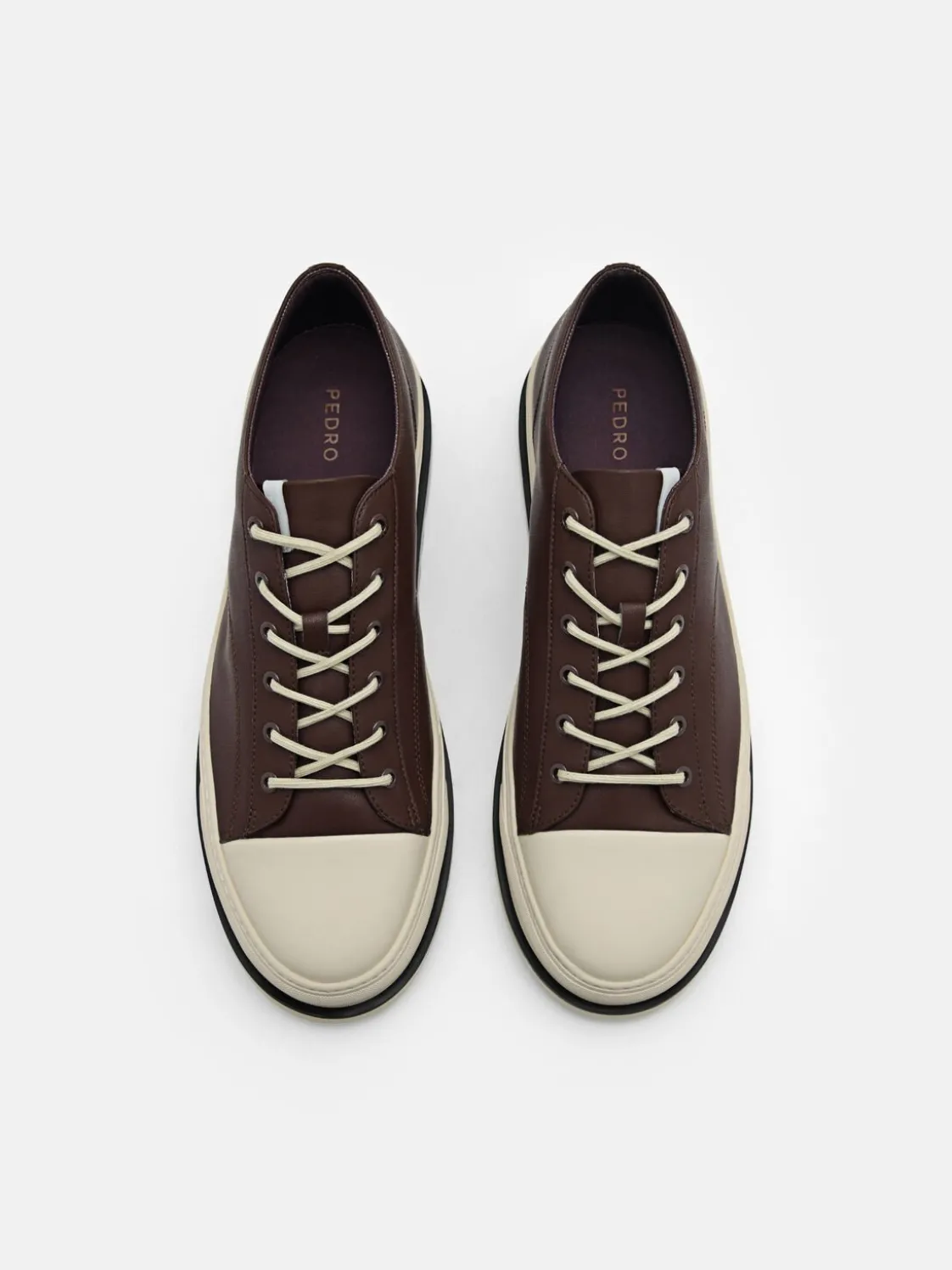 Men's Owen Court Sneakers - Dark Brown