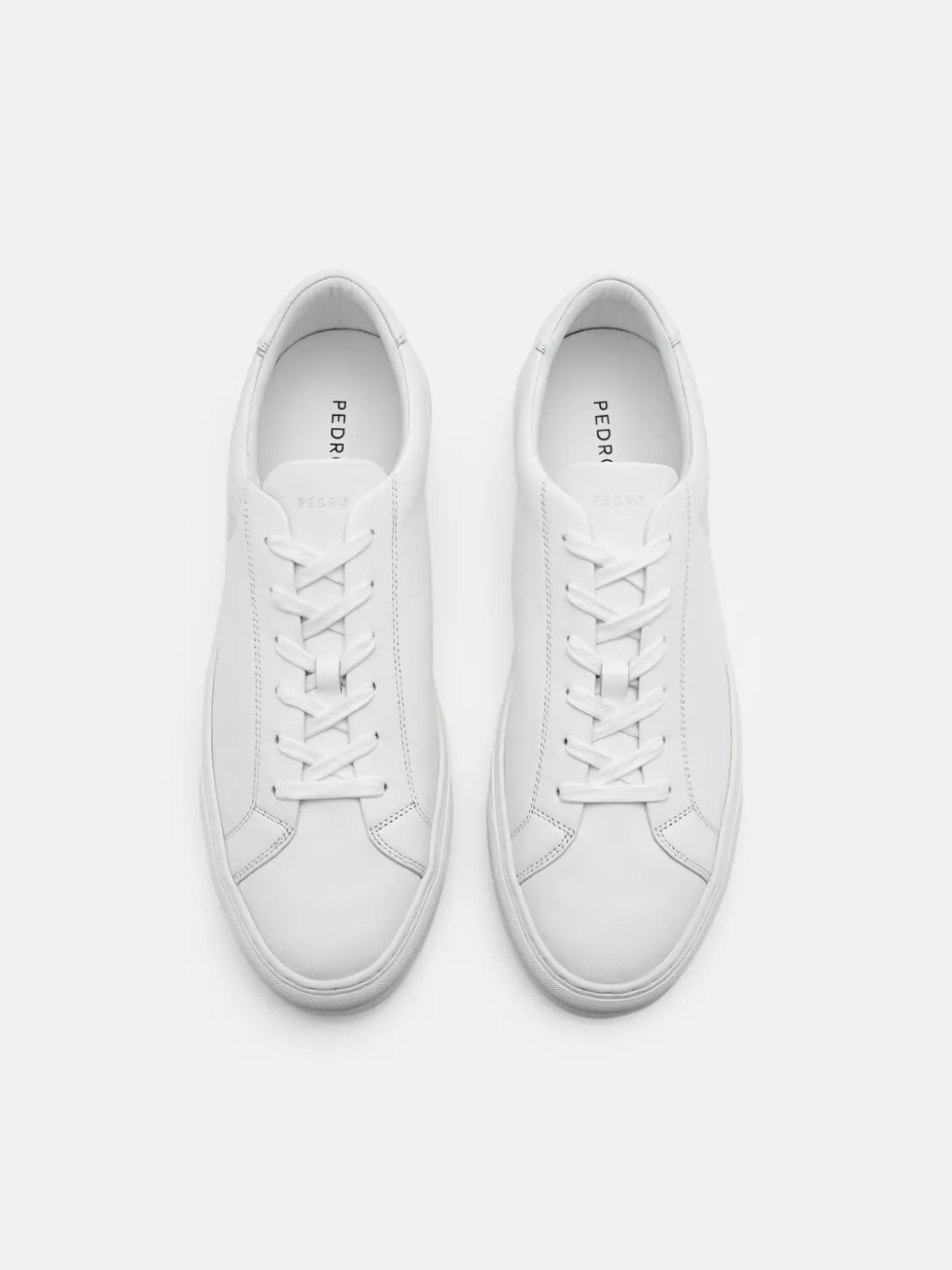 Men's Ridge Leather Sneakers - White