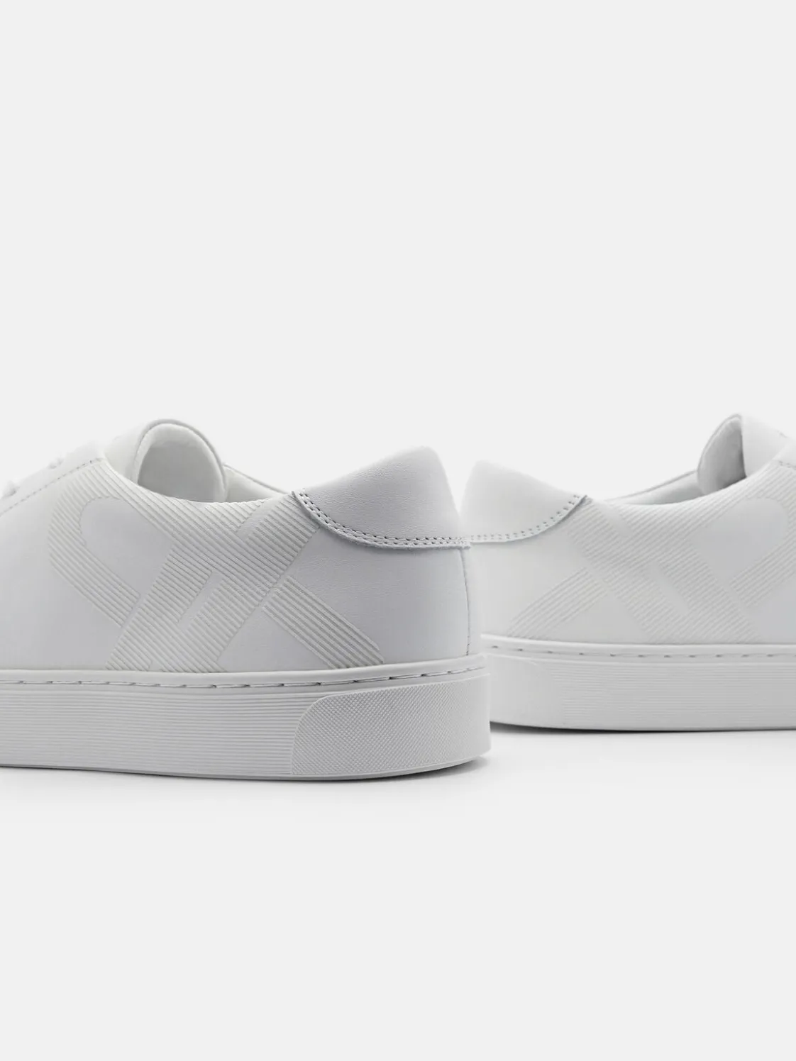 Men's Ridge Leather Sneakers - White