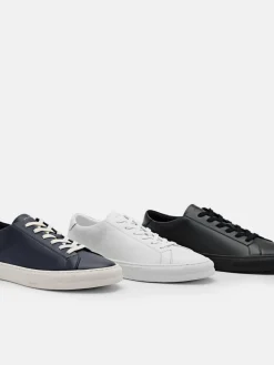 Men's Ridge Leather Sneakers - White